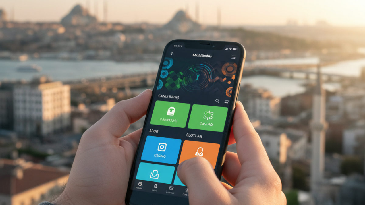 Telefonundan Mobilbahis kullanan bir bahis severin kolay erişimi